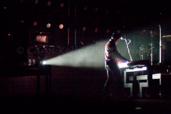 Trent Reznor of Nine Inch Nails on Keys at Veterans Arena in Jacksonville, Florida 